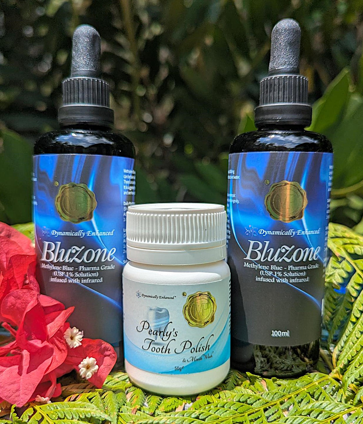 2x BluZone 100ml x FREE Pearly's