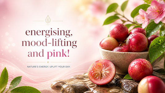 Article on camu camu extract, a vitamin C–rich berry, highlighting antioxidant, immune, mood, and skin support benefits.