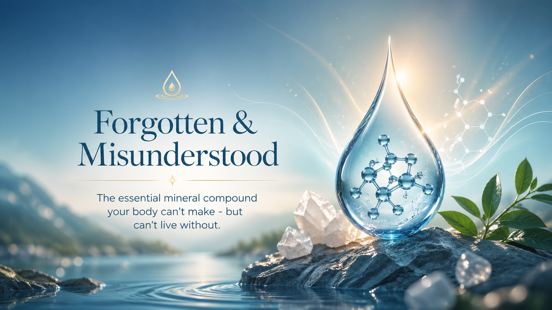 Article on MSM as a ‘forgotten nutrient,’ describing its role in cell repair, detox, energy, skin, and joint health.