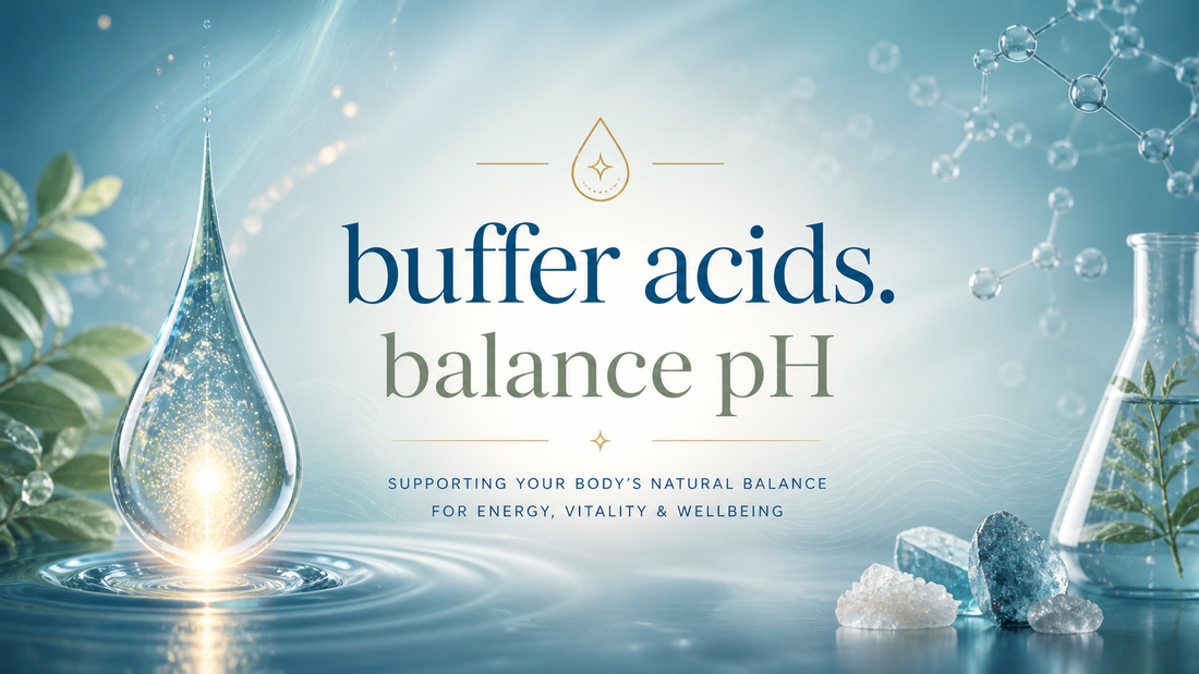 Article on pH balance and minerals, explaining how nutrients like sulfur may support healthy body pH and overall wellness.