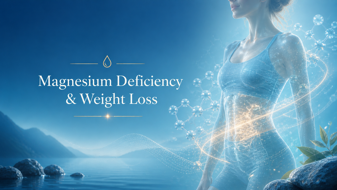 Article linking magnesium to metabolism and weight loss, discussing energy production, blood sugar balance, and fat regulation.