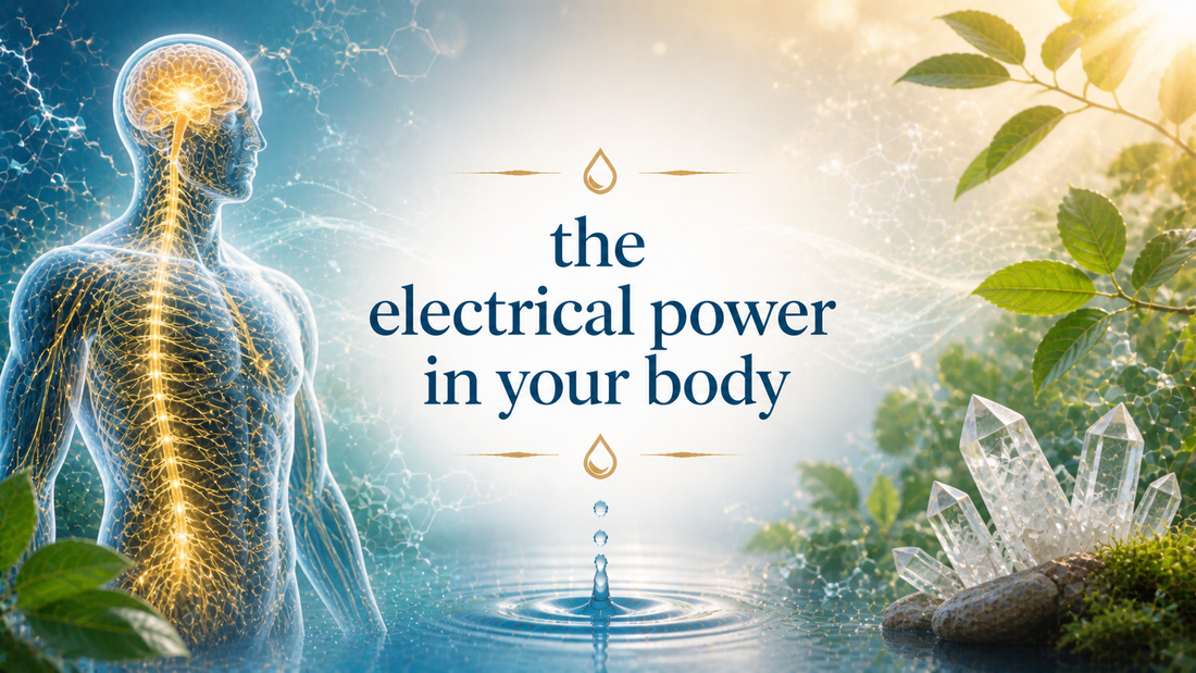 Transparent body with subtle electrical pathways 