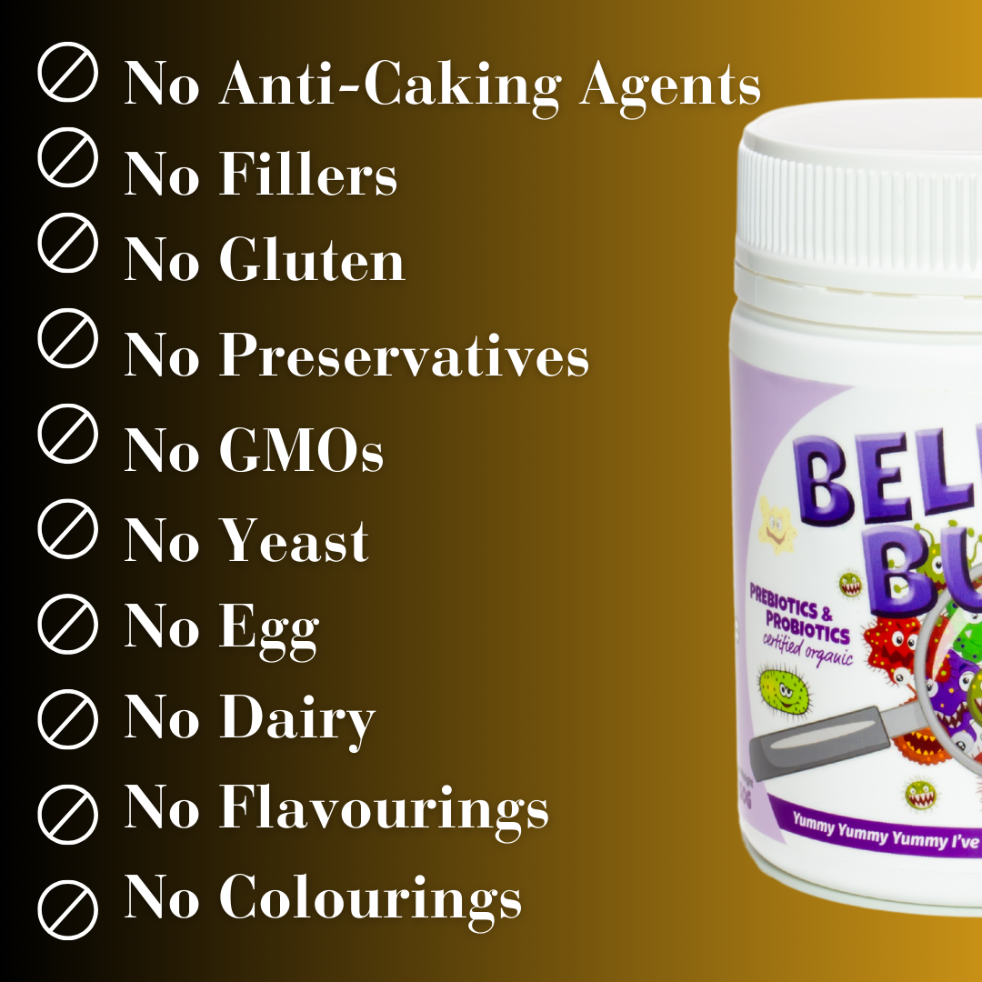 BellyBugz The Ultimate Prebiotic & Probiotic Poo-Power!