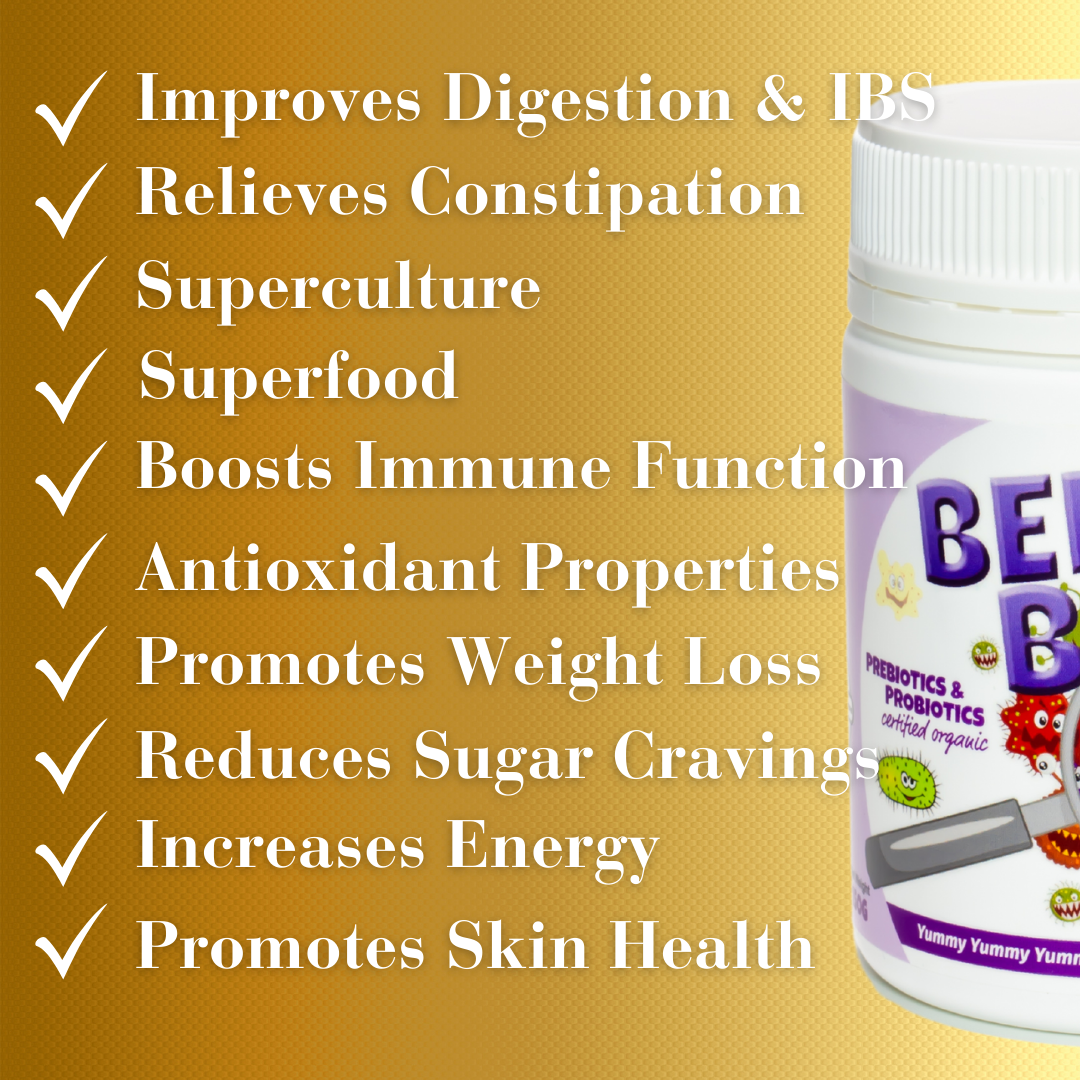 BellyBugz The Ultimate Prebiotic & Probiotic Poo-Power!