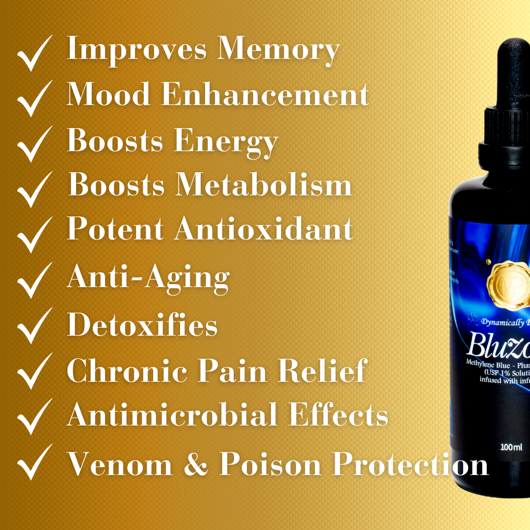 Bluzone BluZone Methylene Blue USP 1%, Pharma-Grade Methylene Blue Australia ...