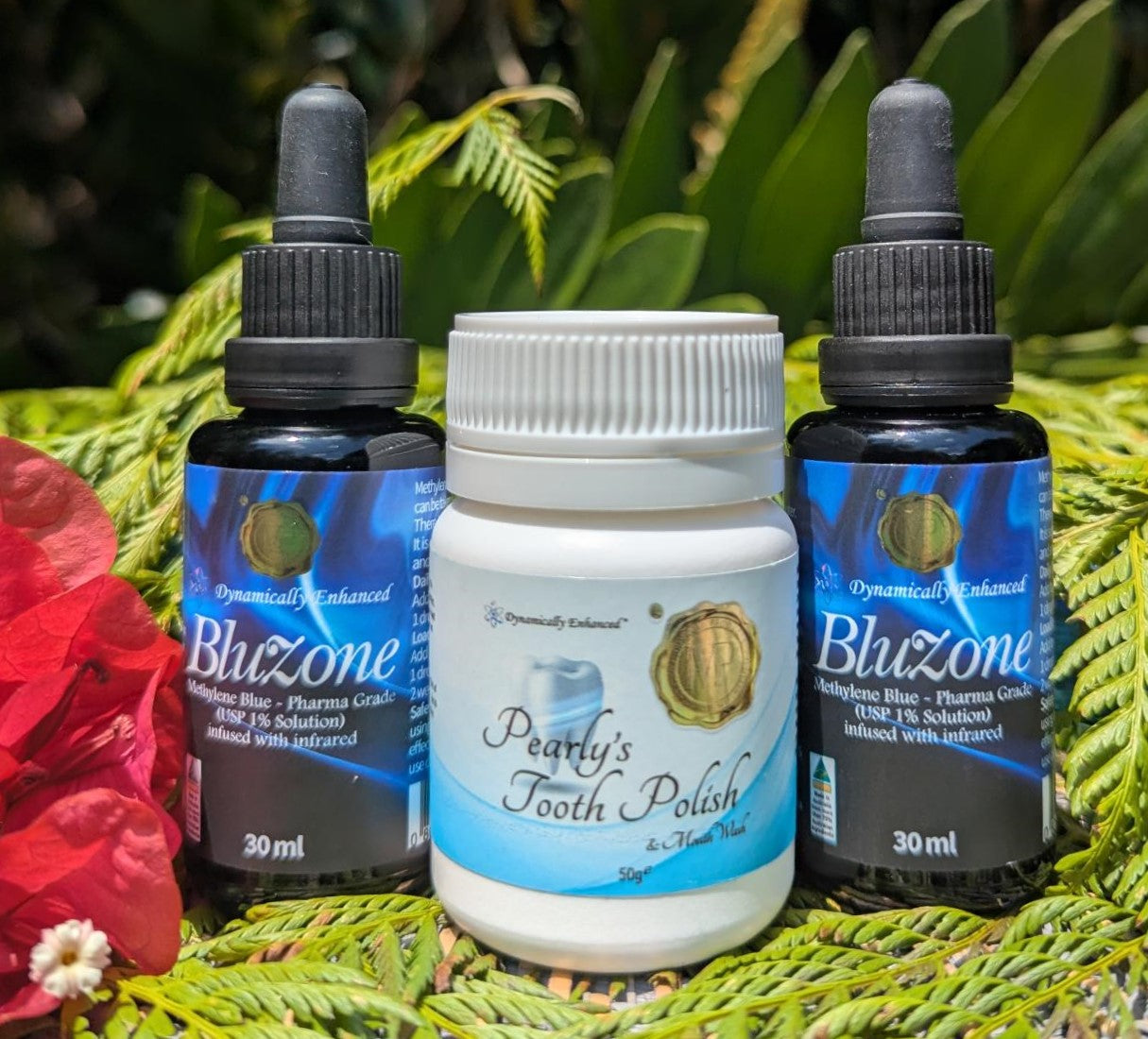 2x BluZone 30ml + FREE Pearly’s