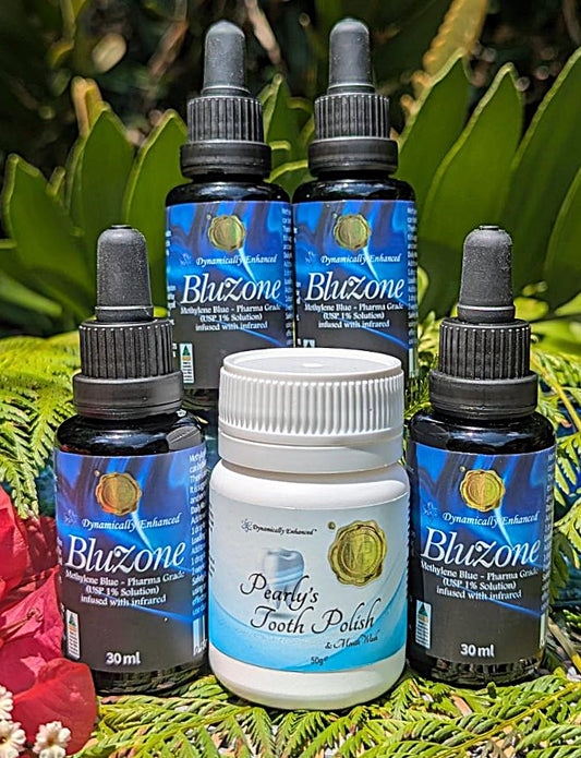 4x BluZone 30ml x FREE Pearly's