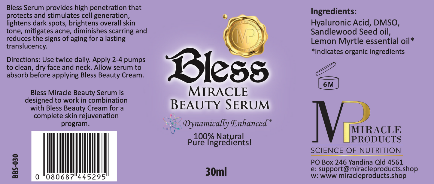 Bless Beauty Serum, Nature’s Answer to Rejuvenated Skin