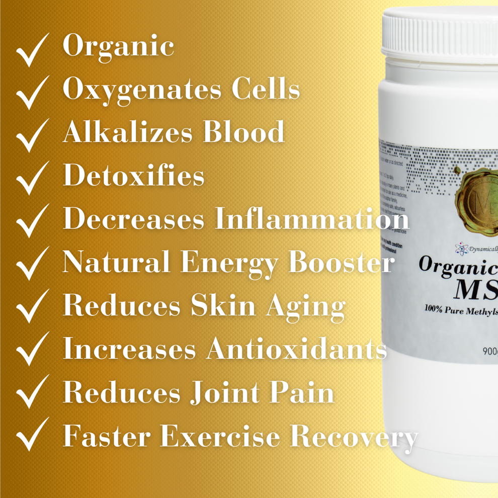 MSM Organic Sulphur Powder, MSM Powder Crystals Australia – Miracle ...