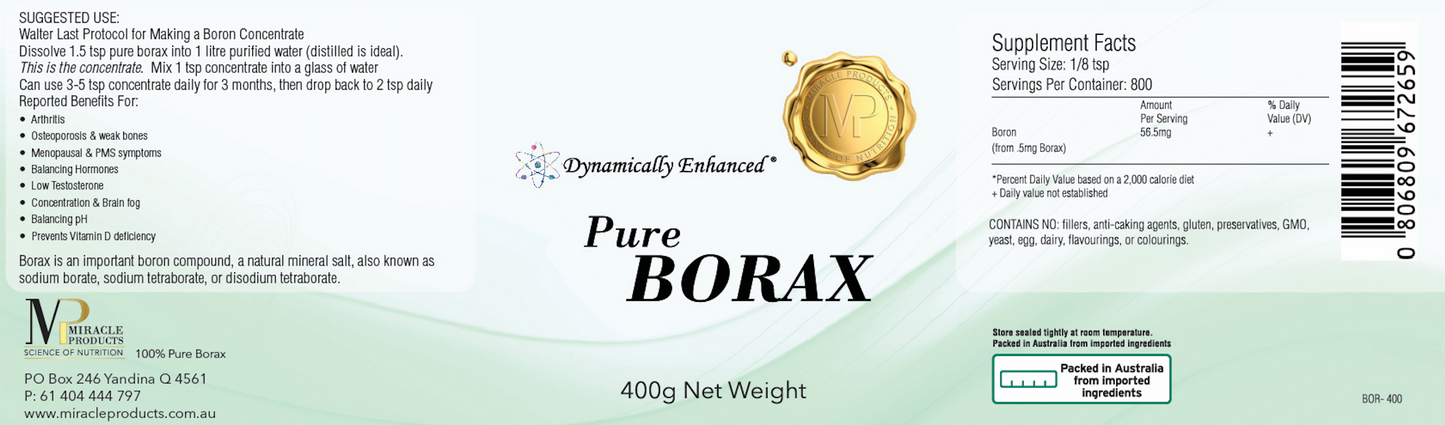 Borax, We'd Like You To Meet Borons Active Sister