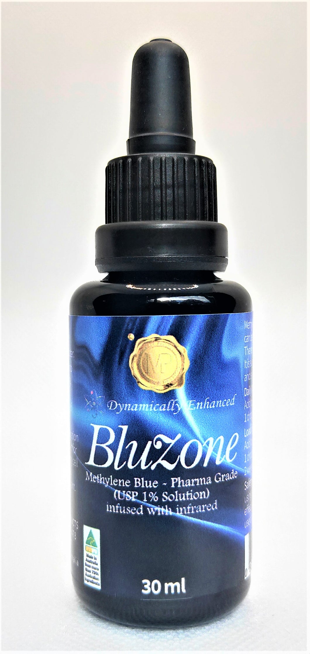 BluZone - Methylene Blue (Click image to select size: 30ml or 100ml)