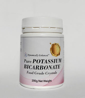 Pure Potassium Bicarbonate (Click Size: 200g or 400g)
