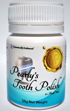 Pearly’s Tooth Polish-all natural tooth powder