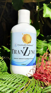 TranZinc - Anelectric Infrared Crystalline Zinc Formula (Click Image to select Size: 125ml or 250ml )